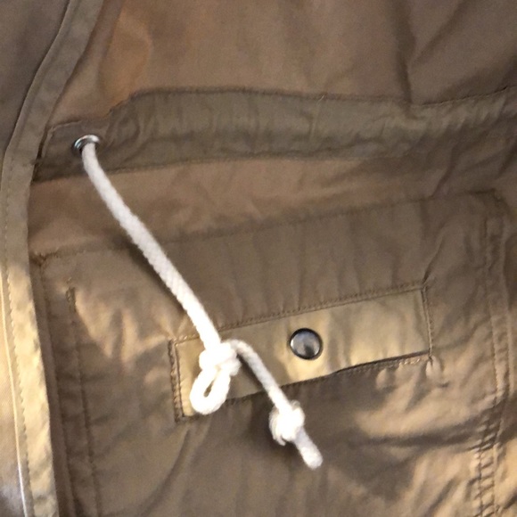 J. Crew Tan Utility Jacket. Size 8 - Picture 5 of 15